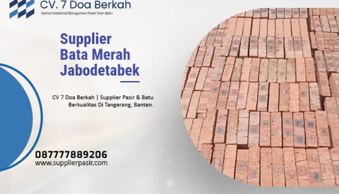 Supplier Bata merah Jabodetabek