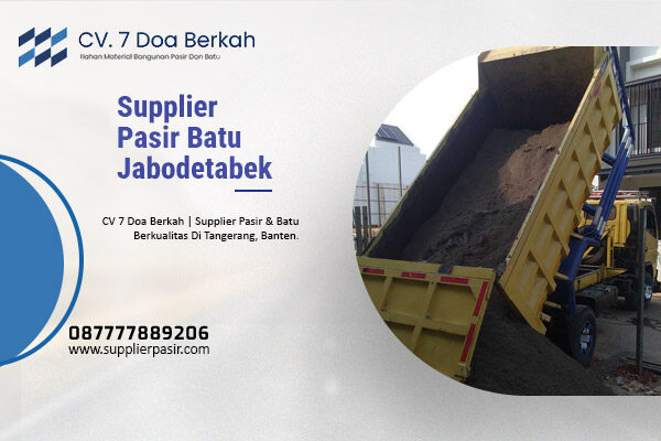 Supplier Pasir Batu Jabodetabek