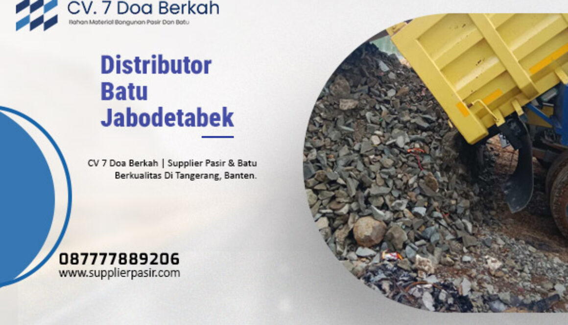 Distributor Batu Jabodetabek