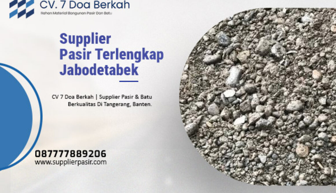 Supplier Pasir Jabodetabek