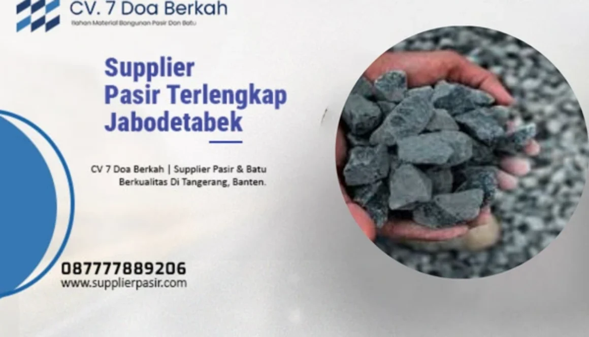 Supplier Pasir Batu Seprit Tangerang