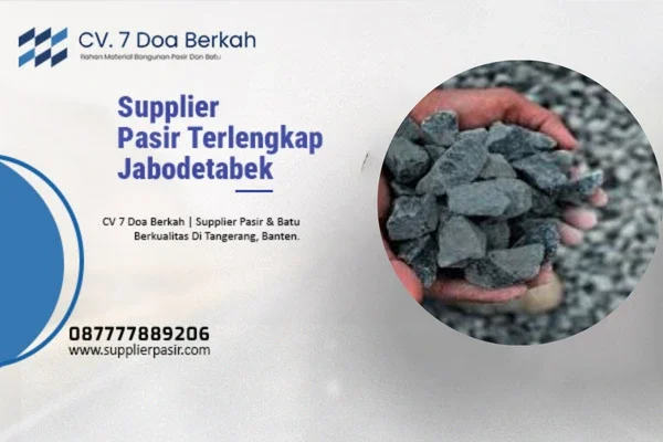 Supplier Pasir Batu Seprit Tangerang