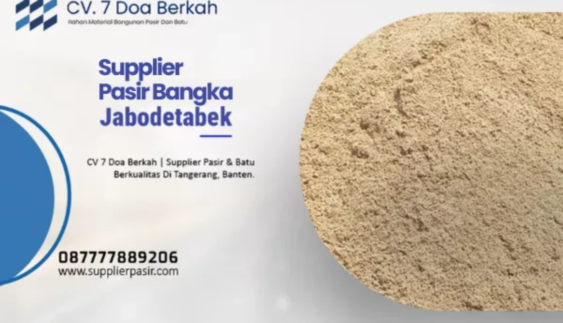supplier pasir bangka jabotabek