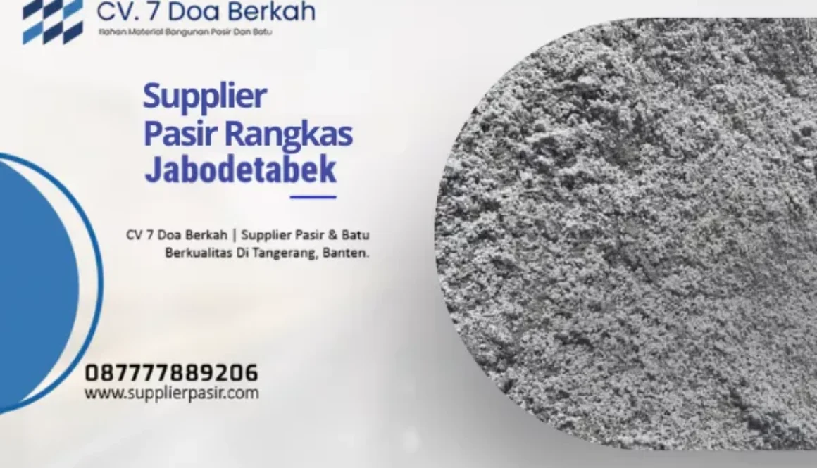 Supplier Pasir Rangkas Jabodetabek