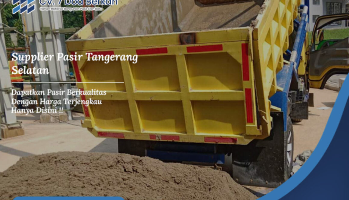 Supplier Pasir Tangerang Selatan
