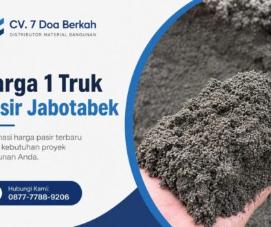 Harga 1 Truk Pasir Jabotabek